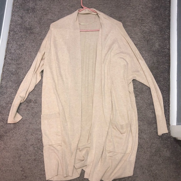 beige cream cardigan - Picture 1 of 1